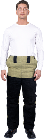 Костюм сварщика комбинированный спилок/брезент утепленный, 2.6