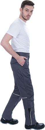 Брюки GT летние, серый-т.серый