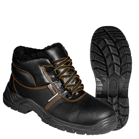 Ботинки МАСТЕР иск. мех кожаные ПУ