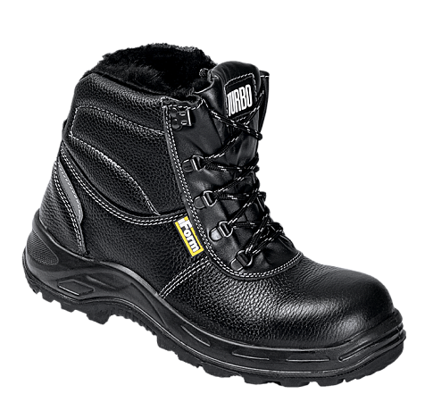 Ботинки TURBO с КП нат. мех хромовые ПУ/нитрил