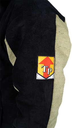 Костюм сварщика комбинированный спилок/брезент утепленный, 2.6