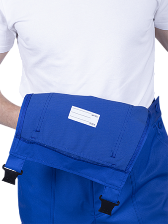 Костюм СПЕЦИАЛИСТ-2 летний, василек-т/синий (Куртка+полукомбинезон)