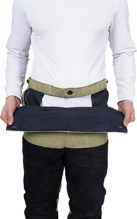 Костюм сварщика комбинированный спилок/брезент утепленный, 2.6