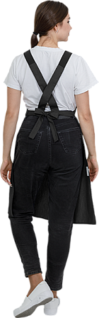 Фартук ЕВРО, черный