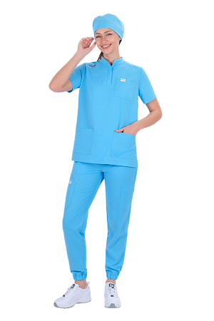 Блуза КЕЛЛИ, голубой