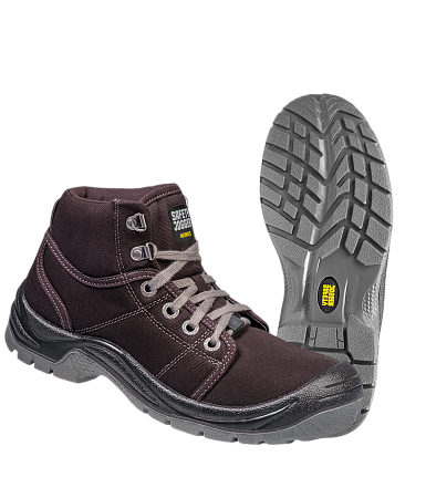 Ботинки DESERT (ДЕЗЕРТ) с МП и МС, текстиль ПУ/ПУ (черный/BLK)